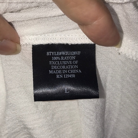 LEE Sleeveless Layering Tank Tassel Detail L - Picture 6 of 9